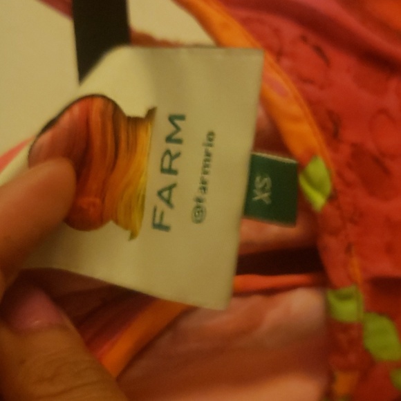 FARM RIO Tropical Print Spaghetti Strap Dress - Picture 7 of 7